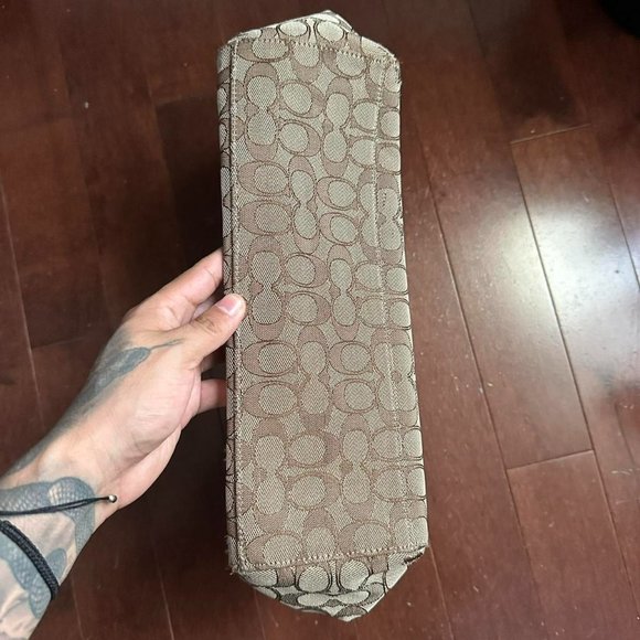 Coach Signature Canvas Hobo Bag - Picture 6 of 6